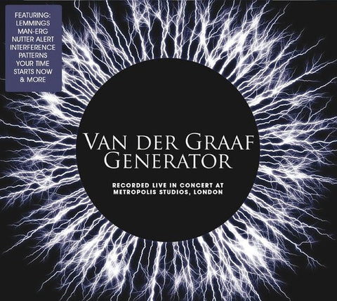 VAN DER GRAAF GENERATOR-RECORDED LIVE IN CONCERT AT METROPOLIS STUDIOS, LONDON 2LP NM COVER EX