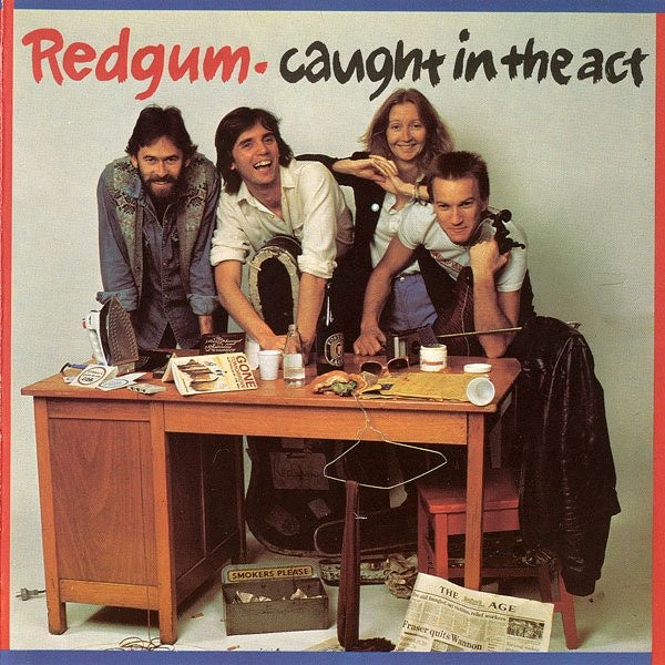 REDGUM- CAUGHT IN THE ACT CD VG+
