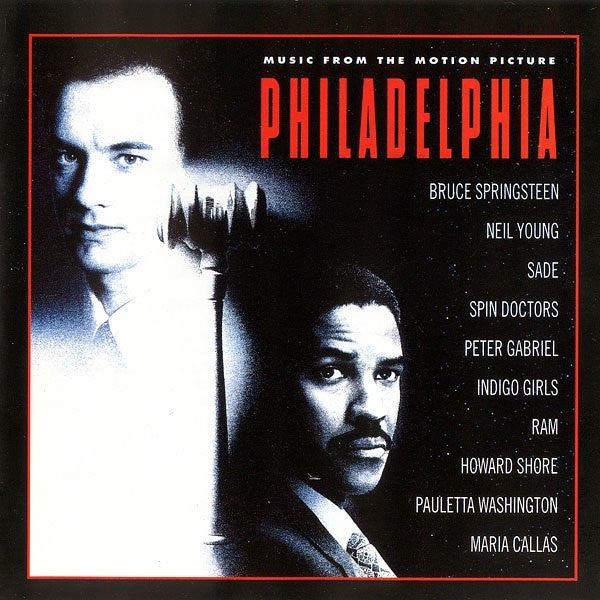 PHILADELPHIA- ORIGINAL SOUNDTRACK VARIOUS ARTISTS CD NM