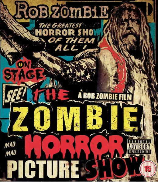 ZOMBIE ROB- THE ZOMBIE HORROR PICTURE SHOW BLURAY NM