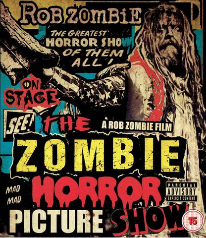 ZOMBIE ROB- THE ZOMBIE HORROR PICTURE SHOW BLURAY NM