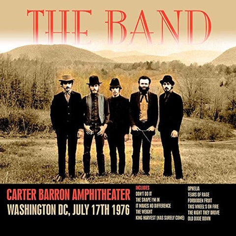 BAND THE-CARTER BARRON AMPHITHEATER 2LP NM COVER VG+