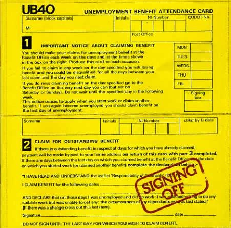 UB40-SIGNING OFF CD *NEW*