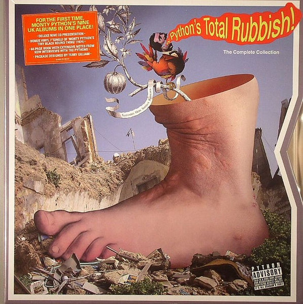 MONTY PYTHON- TOTAL RUBBISH THE COMPLETE COLLECTION 9CD VG