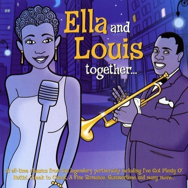 FITZGERALD ELLA AND LOUIS ARMSTRONG- ELLA AND LOUIS TOGETHER CD NM