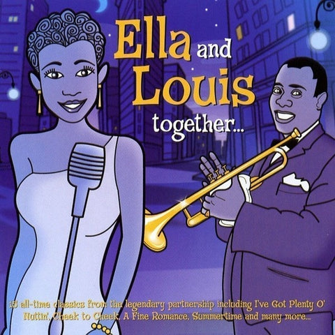 FITZGERALD ELLA AND LOUIS ARMSTRONG- ELLA AND LOUIS TOGETHER CD NM