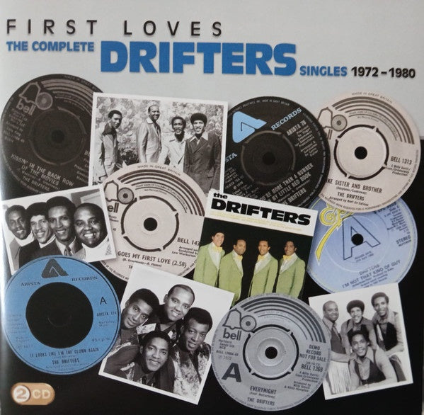 DRIFTERS THE- FIRST LOVES COMPLETE SINGLES 1972-80 2CD VG+