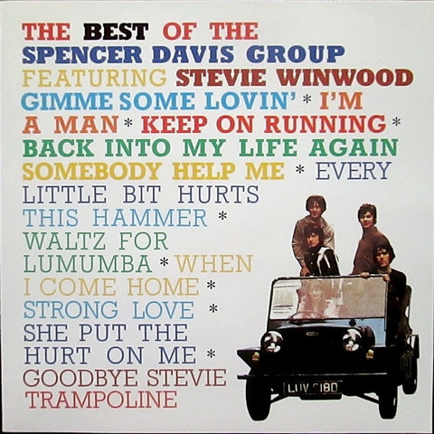 DAVIS SPENCER GROUP- BEST OF FEATURING STEVIE WINWOOD CD NM