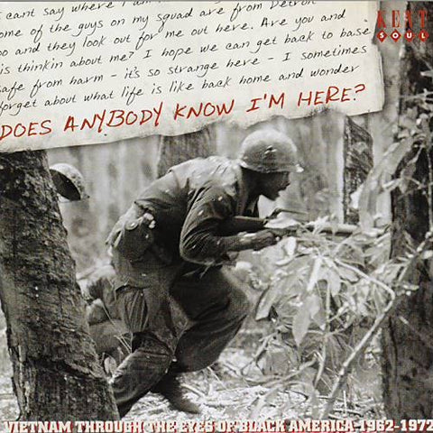 DOES ANYBODY KNOW I'M HERE- VARIOUS ARTISTS CD NM