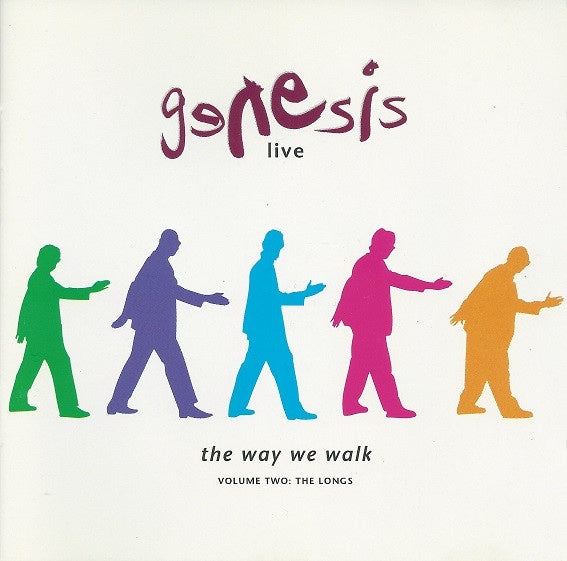 GENESIS-LIVE: THE WAY WE WALK VOL 2 CD VG