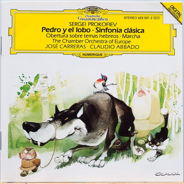 PROKOFIEV- PEDRO Y EL LOBO CD VG