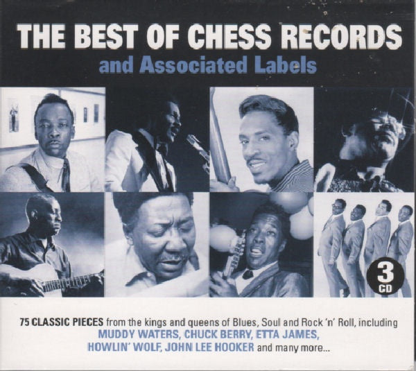 BEST OF CHESS RECORDS AND ASSOCIATED LABELS- 3CD VG