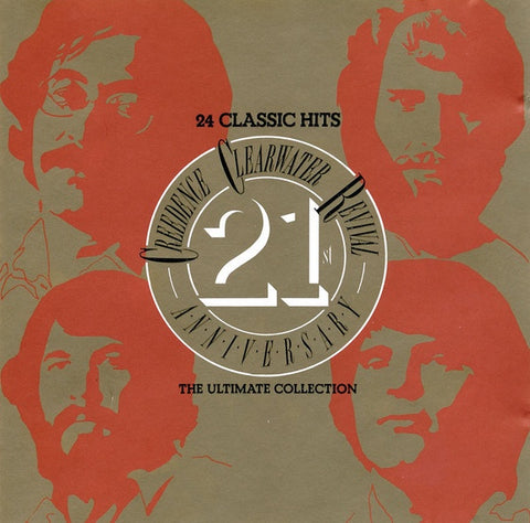 CREEDENCE CLEARWATER REVIVAL-21ST ANNIVERSARY THE ULTIMATE COLLECTION CD VG