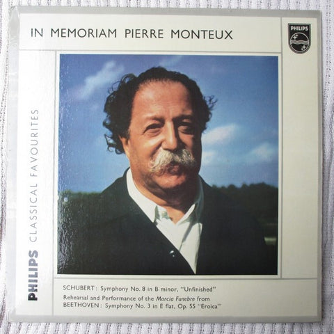 IN MEMORIAM- PIERRE MONTEUX- LP VG COVER VG-