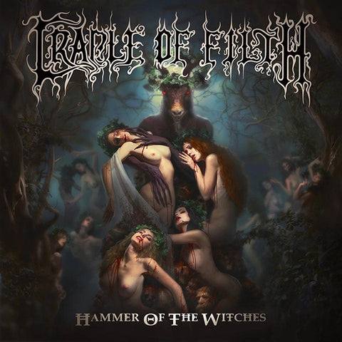 CRADLE OF FILTH-HAMMER OF THE WITCHES 2LP VG+ COVER VG+