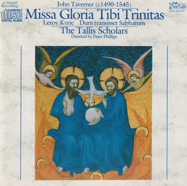 TAVERNER JOHN- MISSA GLORIA TIBI TRINITAS TALLIS SCHOLARS CD NM