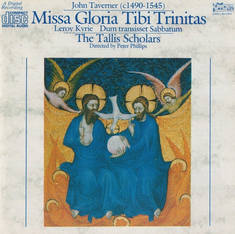TAVERNER JOHN- MISSA GLORIA TIBI TRINITAS TALLIS SCHOLARS CD NM