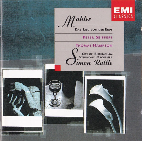 MAHLER- DAS LIED VON DER ERDE RATTLE CD VG