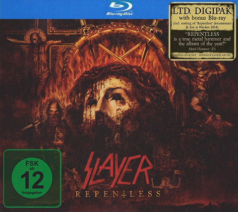 SLAYER- REPLENTESS CD+BLURAY VG+