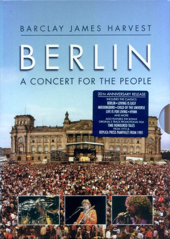 BARCLAY JAMES HARVEST - BERLIN: A CONCERT FOR THE PEOPLE DVD NM
