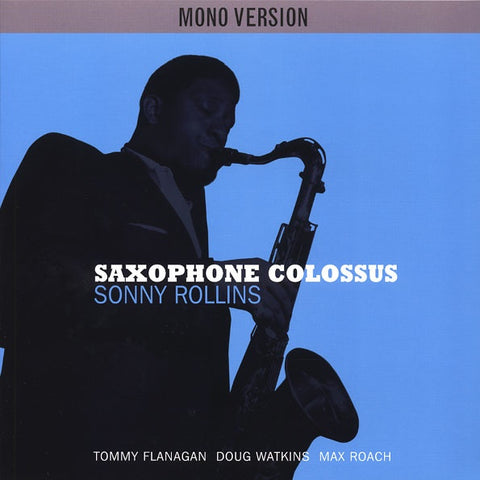 ROLLINS SONNY-SAXOPHONE COLOSSUS MONO LP EX COVER VG+