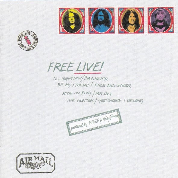 FREE-LIVE! CD VG