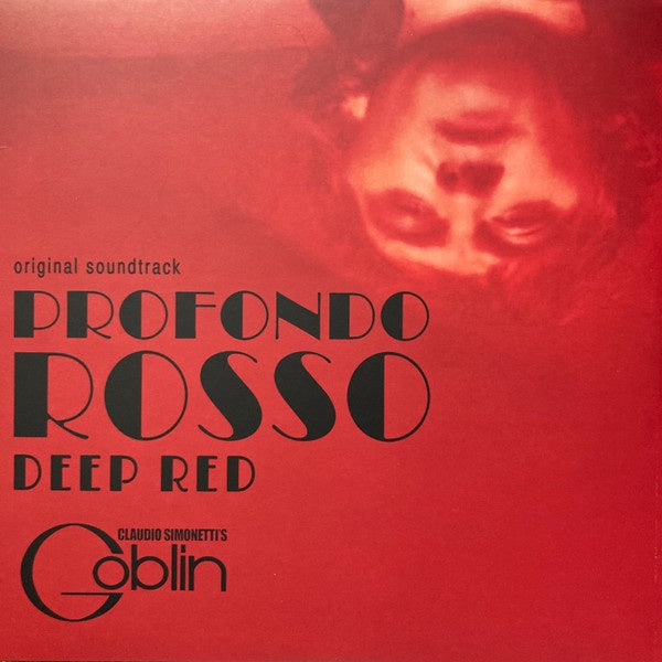 GOBLIN-PROFUNDO ROSSO OST CLEAR RED VINYL LP NM COVER EX