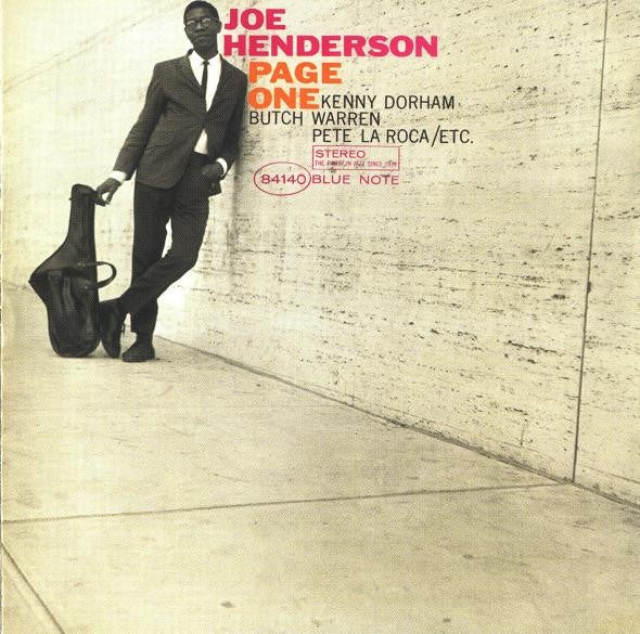HENDERSON JOE- PAGE ONE CD NM