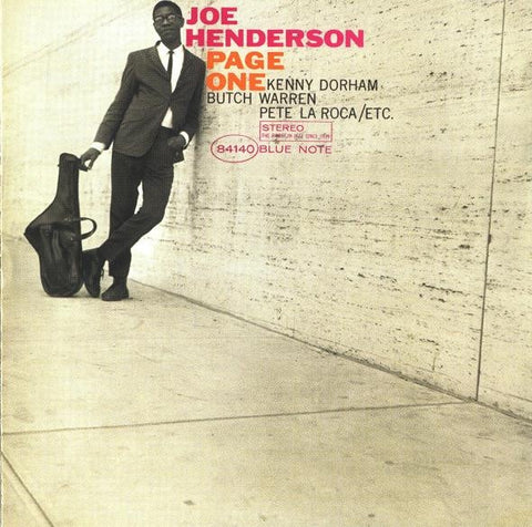 HENDERSON JOE- PAGE ONE CD NM