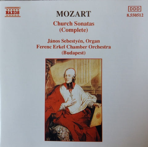 MOZART- CHURCH SONATAS CD NM