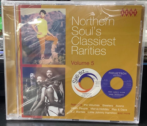NORTHERN SOUL'S CLASSIEST RARITIES VOL.5- VARIOUS ARTISTS CD VG+