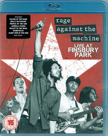 RAGE AGAINST THE MACHINE-LIVE AT FINSBURY PARK BLURAY NM