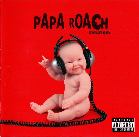 PAPA ROACH- LOVEHATETRAGEDY CD VG+
