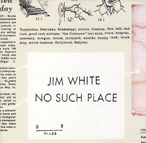 WHITE JIM- NO SUCH PLACE CD VG
