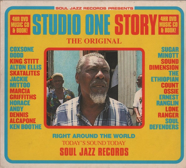 STUDIO ONE STORY- VARIOUS ARTISTS CD DVD AND BOOK VG+