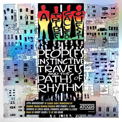 A TRIBE CALLED QUEST- PEOPLES INSTINCTIVE TRAVELS 2LP VG/COVER EX