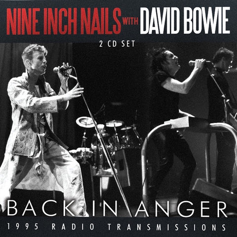 NINE INCH NAILS WITH DAVID BOWIE-BACK IN ANGER 2CD VG+