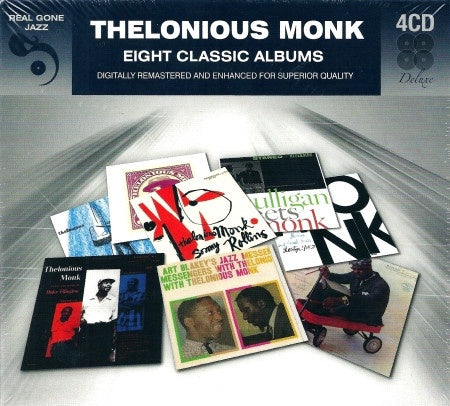 MONK THELONIOUS- EIGHT CLASSIC ALBUMS 4CD VG