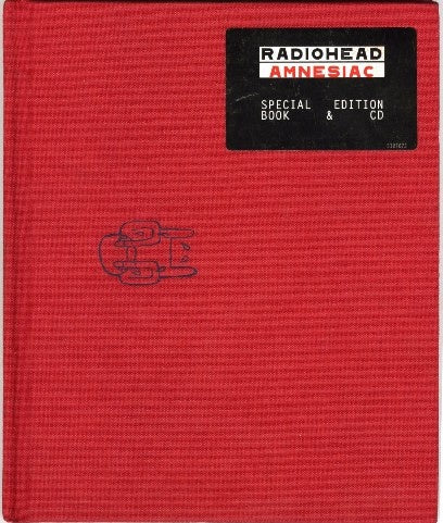 RADIOHEAD - AMNESIAC CD + BOOK VG