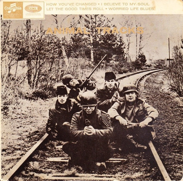 ANIMALS THE-ANIMAL TRACKS 7" EP VG COVER VG+