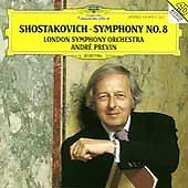 SHOSTAKOVICH-ANDRE PREVIN SYMPHONY NO.8 CD VG