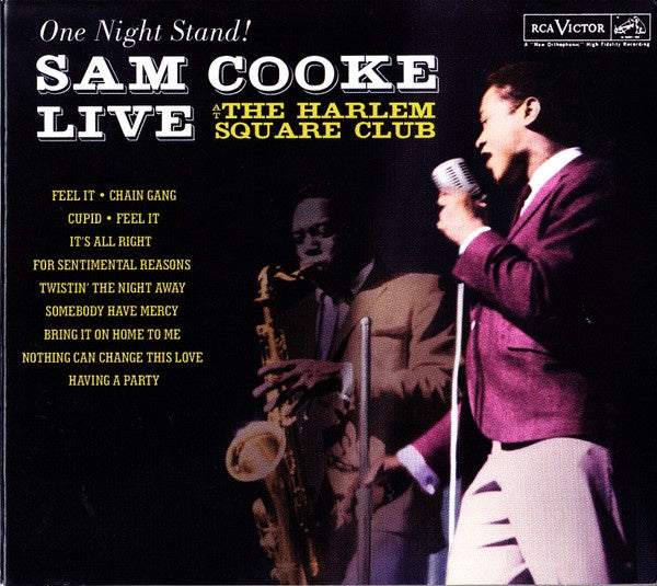 COOKE SAM- LIVE AT THE HARLEM SQUARE CLUB ONE NIGHT STAND CD VG+