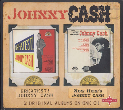 CASH JOHNNY - GREATEST!/NOW HERE'S... CD VG+