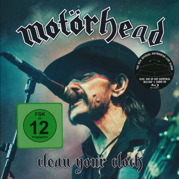 MOTORHEAD-CLEAN YOUR CLOCK CD+BLURAY VG