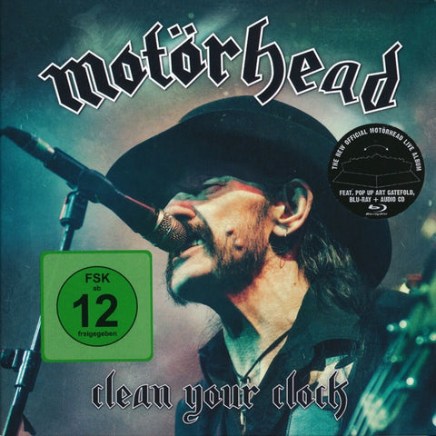 MOTORHEAD-CLEAN YOUR CLOCK CD+BLURAY VG