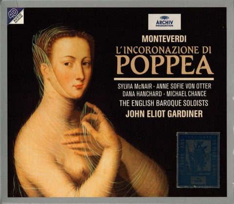 MONTEVERDI- L'INCORONAZIONE DI POPPEA 3CD VG+