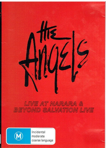 ANGELS THE- LIVE AT NARARA AND BEYOND SALVATION LIVE 2DVD NM
