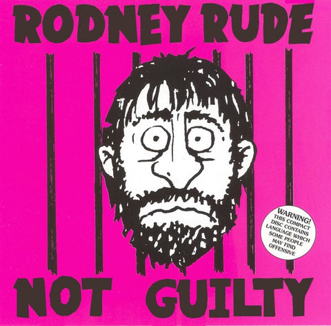 RUDE RODNEY-NOT GUILTY CD VG