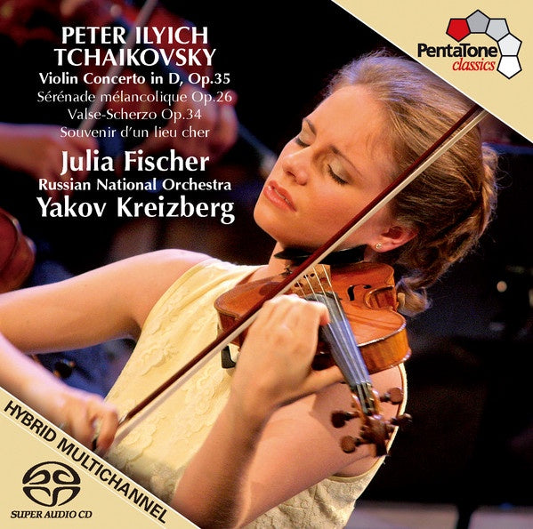 TCHAIKOVSKY- VIOLIN CONCERTO FISCHER SACD VG+