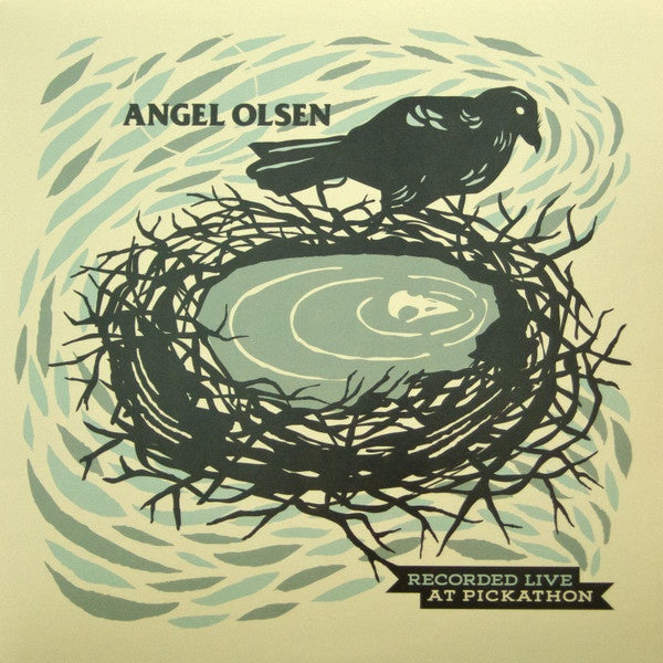 OLSEN ANGEL/ STEVE GUNN-RECORDED LIVE AT PICKATHON SPLIT LP EX COVER VG+
